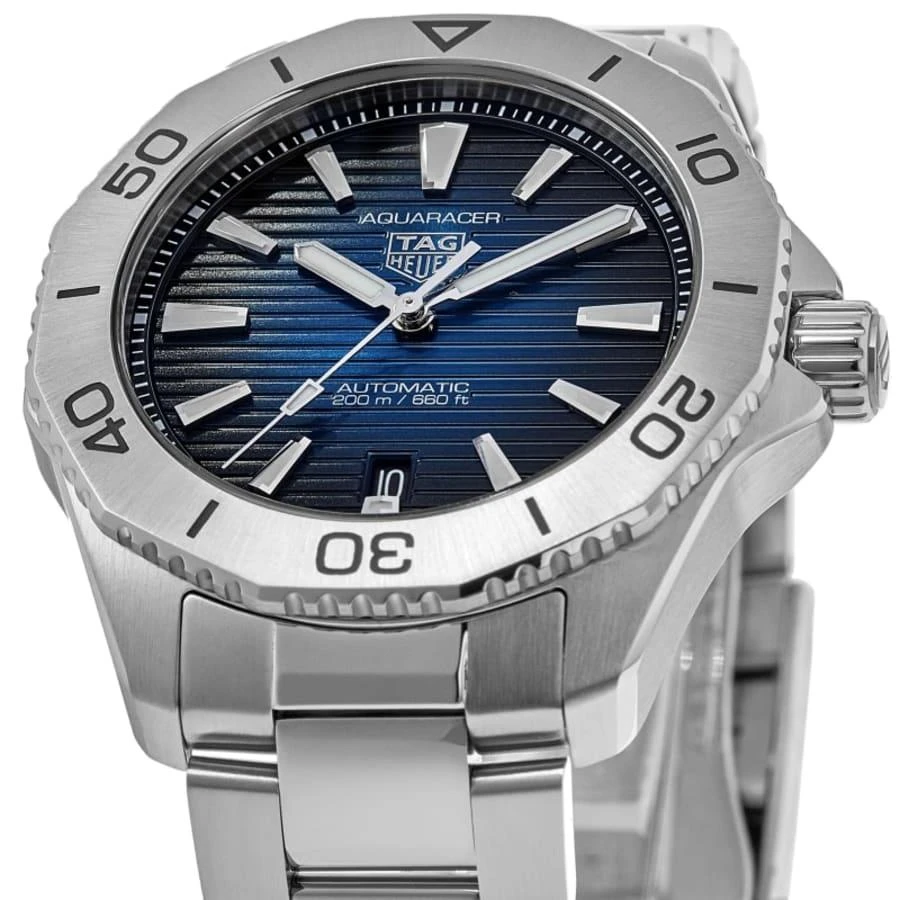 TAG Heuer Aquaracer Professional 200 Date Blue Dial Steel Men's Watch 2