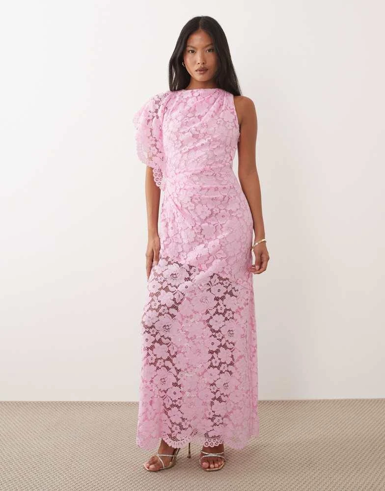 Shop Bardot Olina lace corset midi dress in pink on Sale at BeyondStyle   Get 56% Off Bardot Olina lace corset midi dress in pink with Limited-Time  Flash Deals, Exclusive Discounts, and