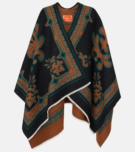 LA DOUBLE J Herald wool and silk shawl 1