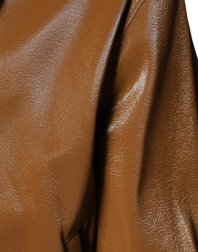 Dolce 
Gabbana Leather Full Zip Men Bomber Men
s Jacket 5