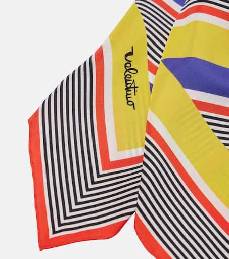 Valentino Escape printed silk headband 3