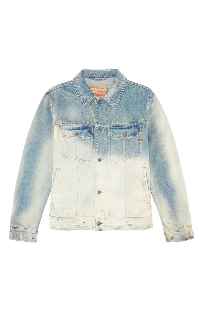 Diesel D-Barcy Cotton Denim Jacket 4