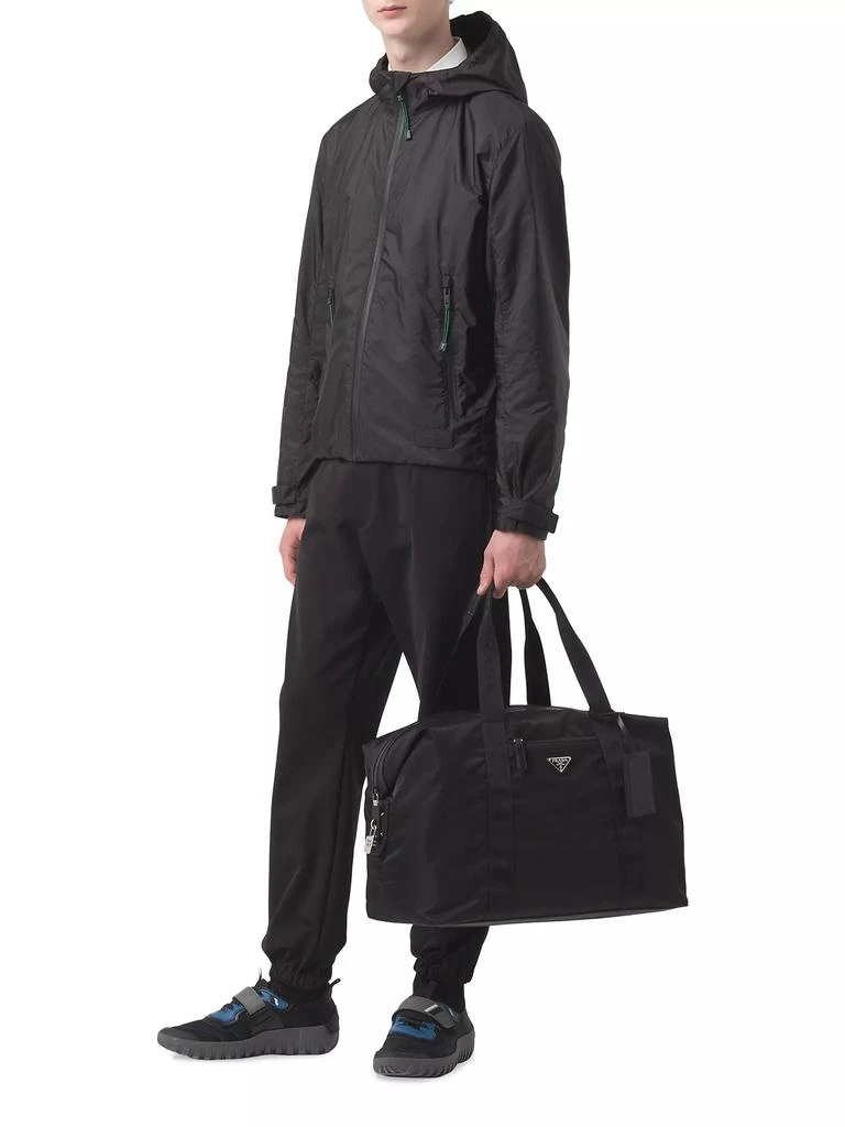Prada Re-Nylon and Saffiano Leather Duffle Bag 2
