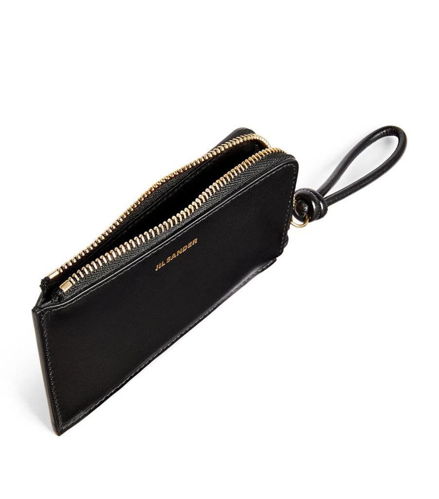 Jil Sander Small Leather Giro Wallet 2