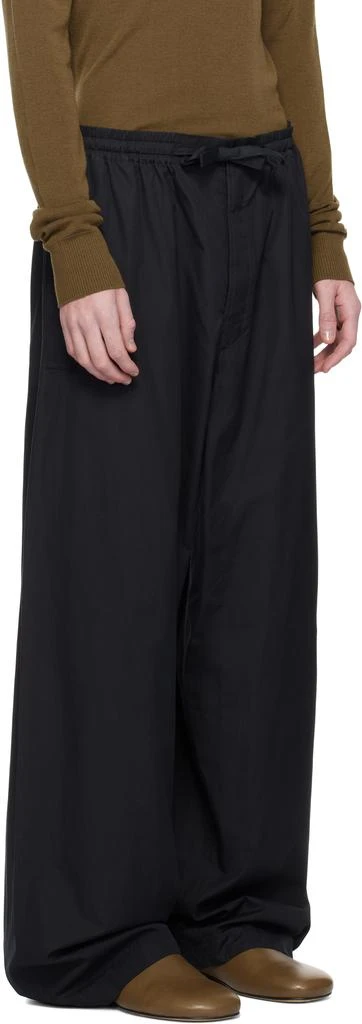 Lemaire Black Multi-Topstitch Taekwondo Trousers 2