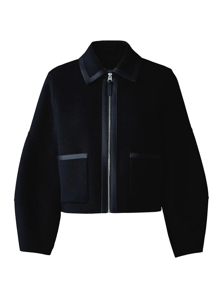 Mackage Solana Wool Balloon-Sleeve Jacket 1