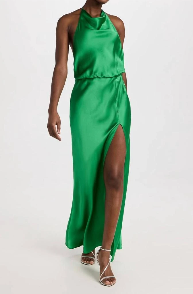 Amanda Uprichard Amanda Uprichard - Aurela Halter Gown Dress 6