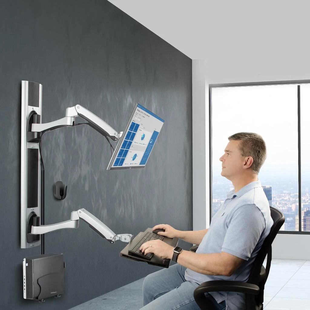 StarTech Wall Mount Workstation, VESA Mount 2
