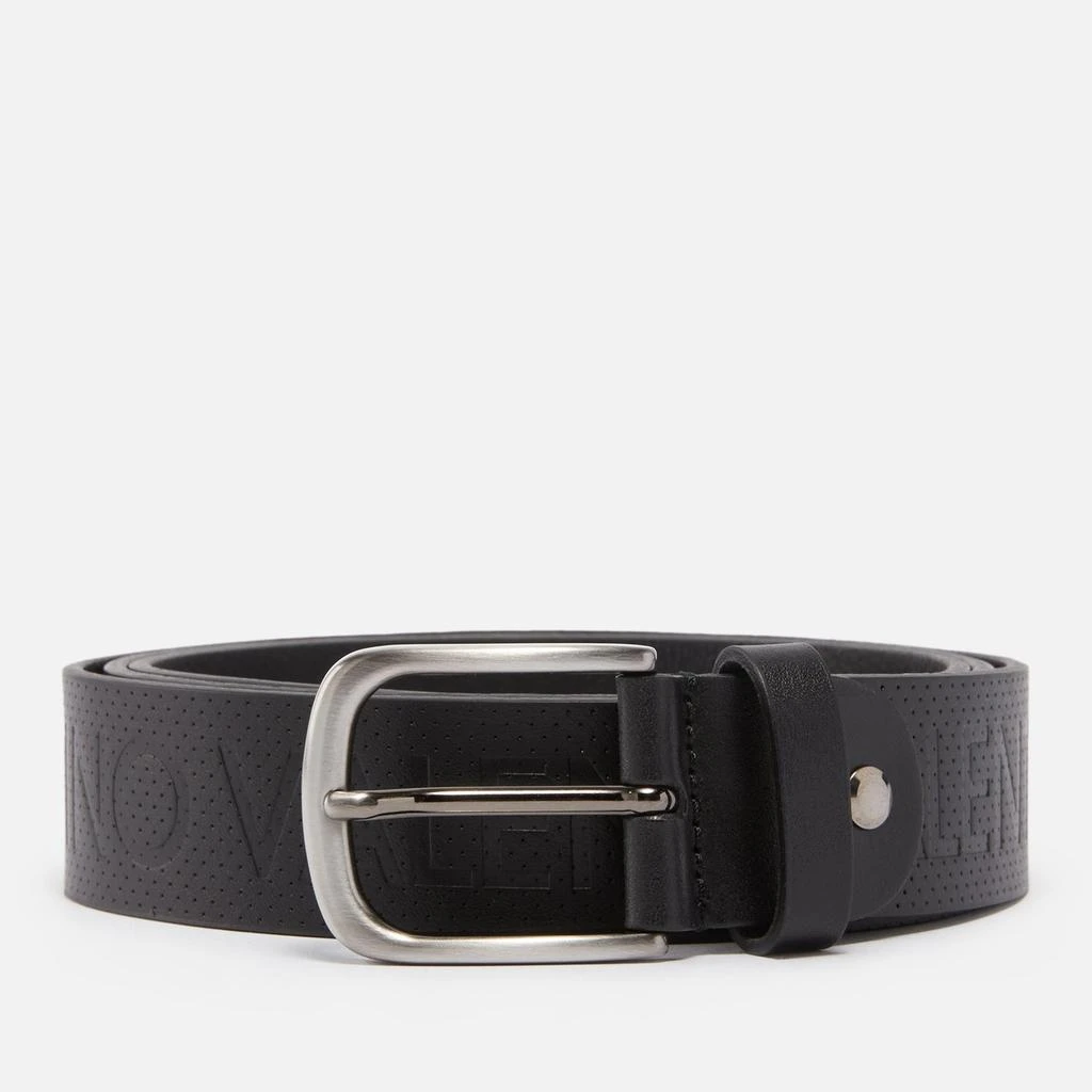 Valentino Valentino Icaro Embossed Icon Leather Belt 1