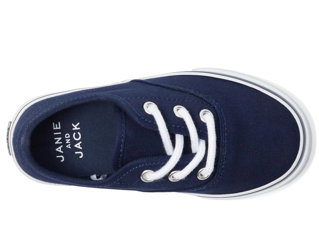 Janie and Jack Canvas Sneakers (Toddler/Little Kid/Big Kid) 2