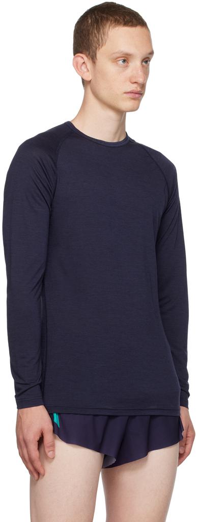 Soar Running Navy Base Long Sleeve T-Shirt