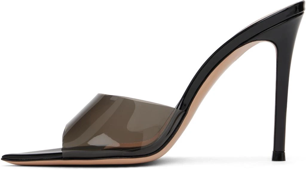 Gianvito Rossi Black Elle Heeled Sandals 3