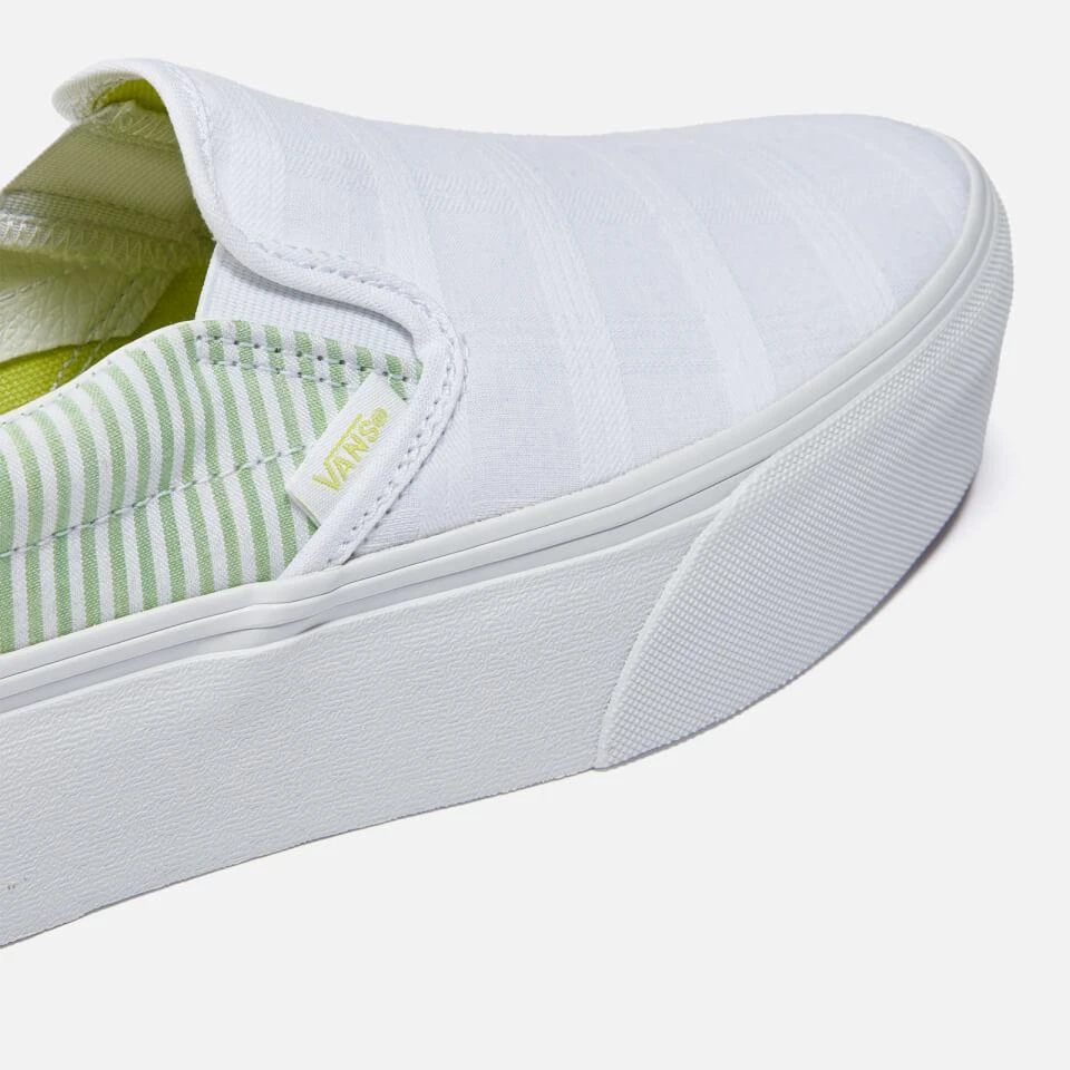 Vans VANS WOMEN'S SUMMER PICNIC CLASSIC-SLIP ON STACKFORM TRAINERS 3