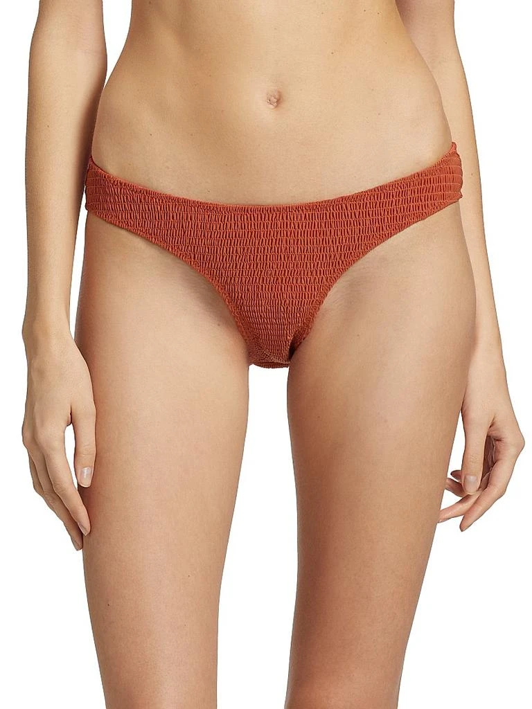 Totême Smocked Bikini Bottom 3