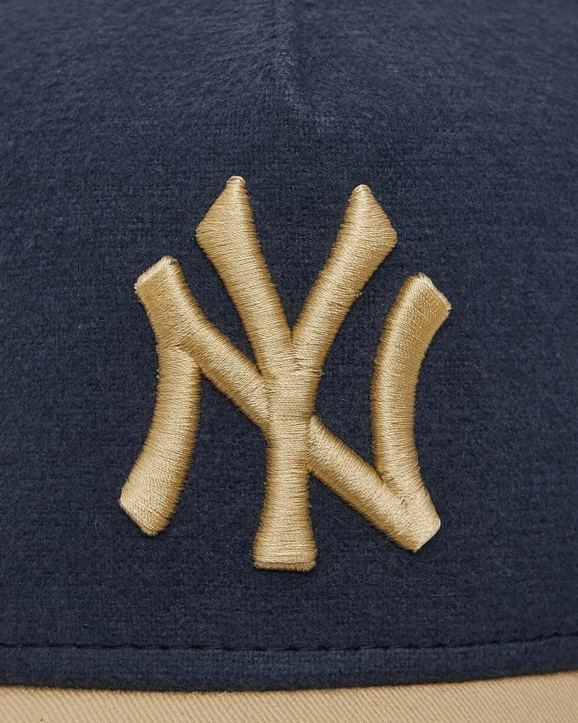 New Era New York Yankees Moleskin Crown 9FORTY A-Frame Adjustable Cap Navy 6