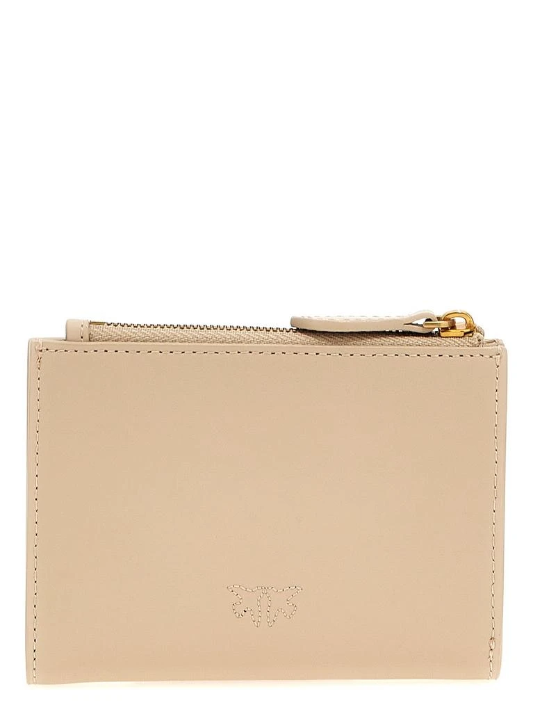 PINKO Pinko Love Compact Logo Plaque Small Wallet 2