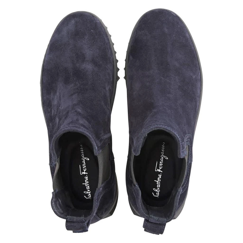 Salvatore Ferragamo Salvatore Ferragamo Chelsea Suede Boots 3