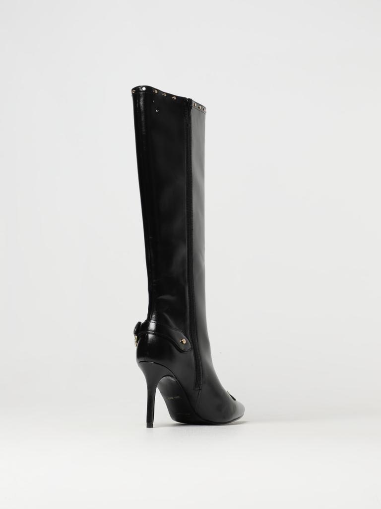 ショートブーツ・ブーティ VERSACE Woman Flat ankle boots Black 77VA3S8071570 899 Versace Flat ankle boots woman Versace Jeans Couture BLACK