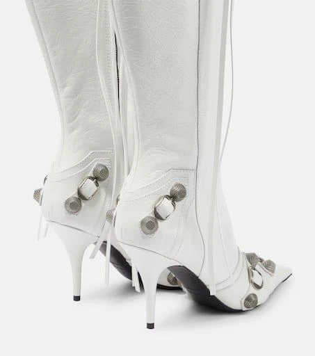 Balenciaga Cagole leather knee-high boots 3