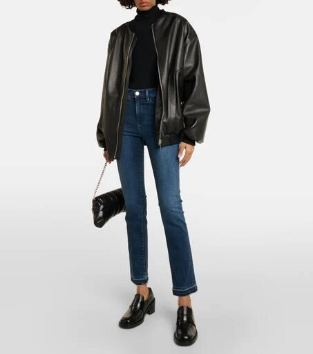 FRAME Le High Straight Long straight jeans 2