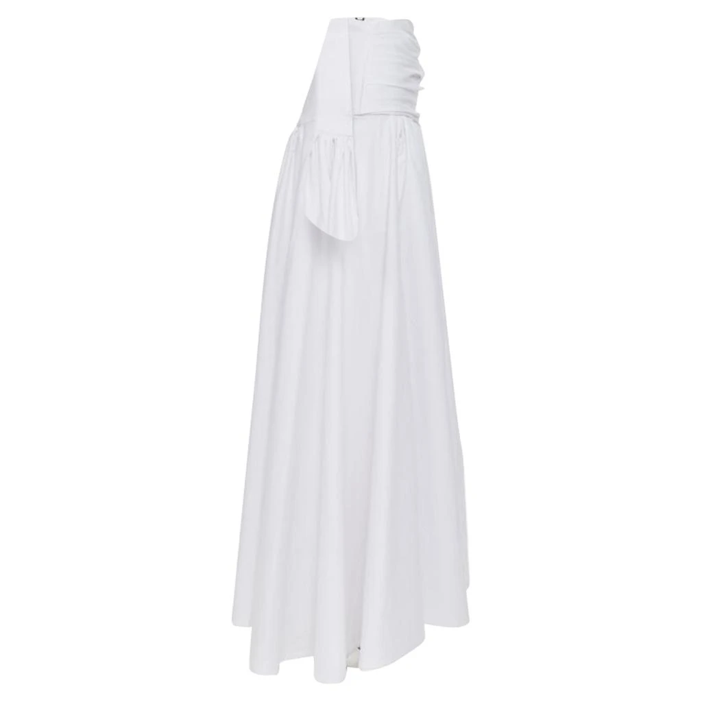 Maticevski ruched pleated maxi dress 4