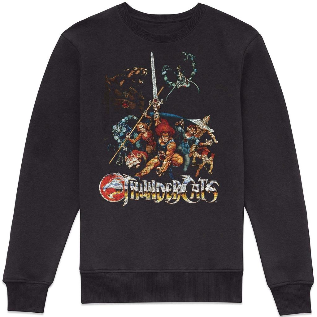 Thundercats Thundercats Classic Art Sweatshirt - Black