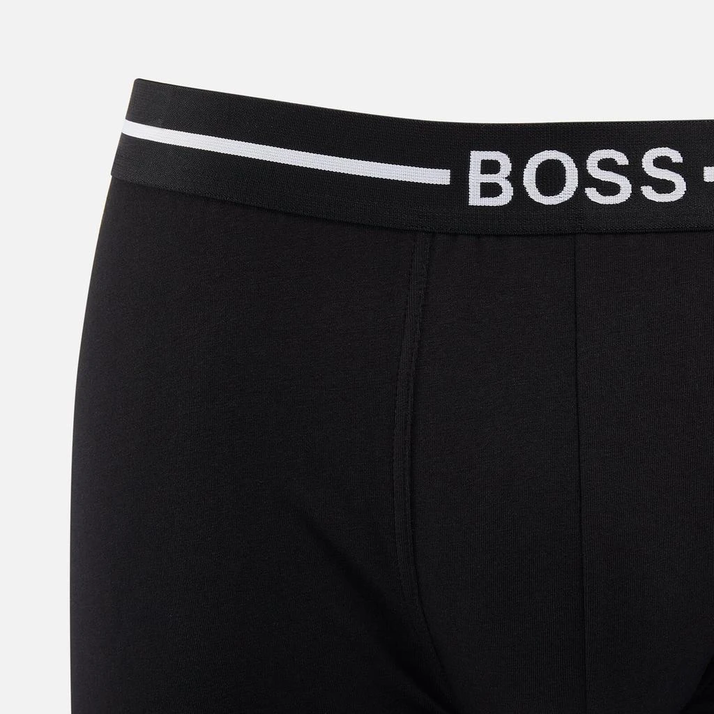 Hugo Boss BOSS Bodywear Men's Organic Cotton 3-Pack Trunks - Black 5