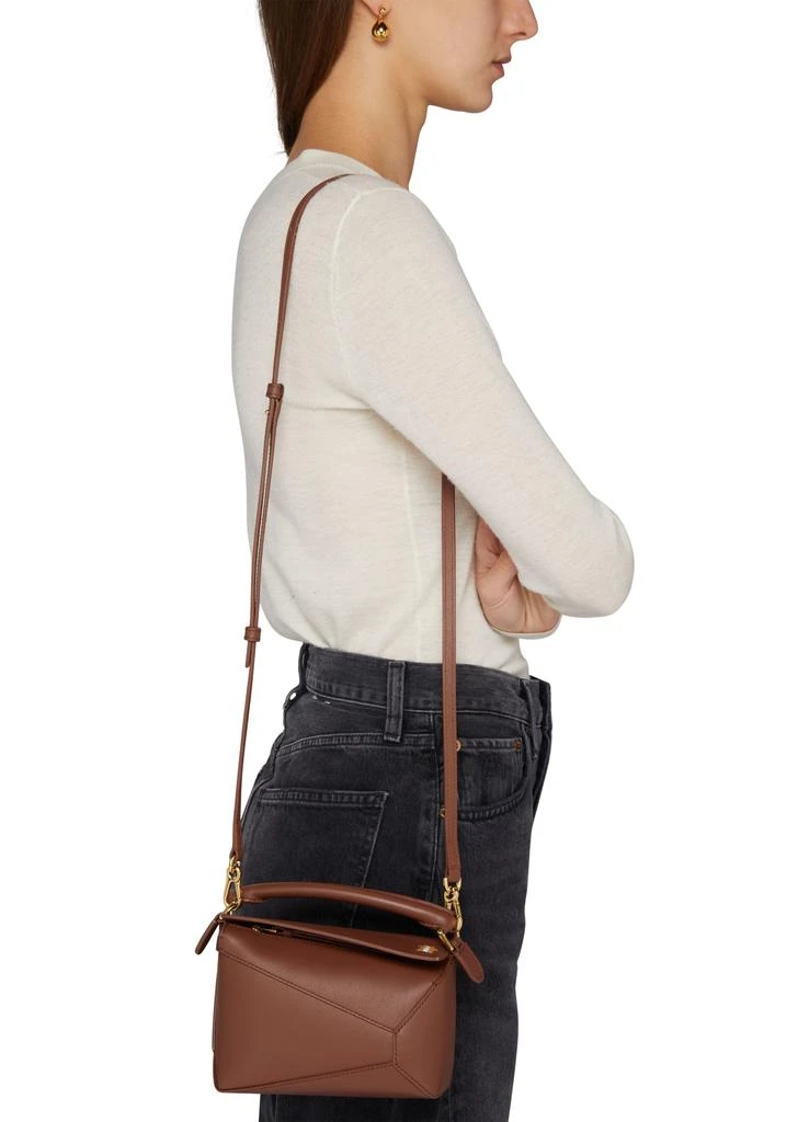 Loewe x Suna Fujita - Hamster Puzzle Edge classic calf leather mini bag 8