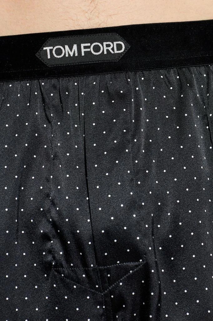 Tom Ford Tom Ford Polka Dot Printed Pajama Pants 5