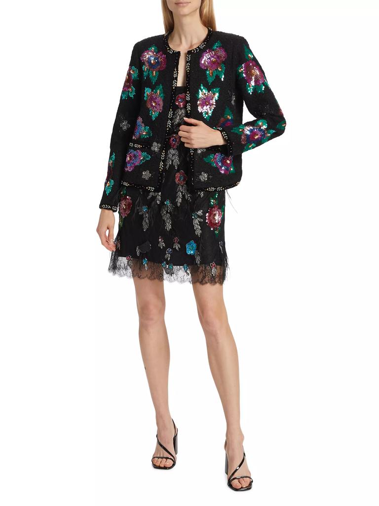 Sea Bethany Bouclé Sequin Jacket