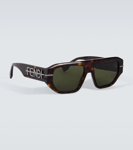 Fendi Fendigraphy aviator sunglasses 4