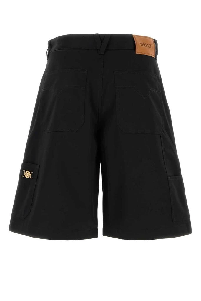Versace Versace Logo-Patch Knee-Length Shorts 2