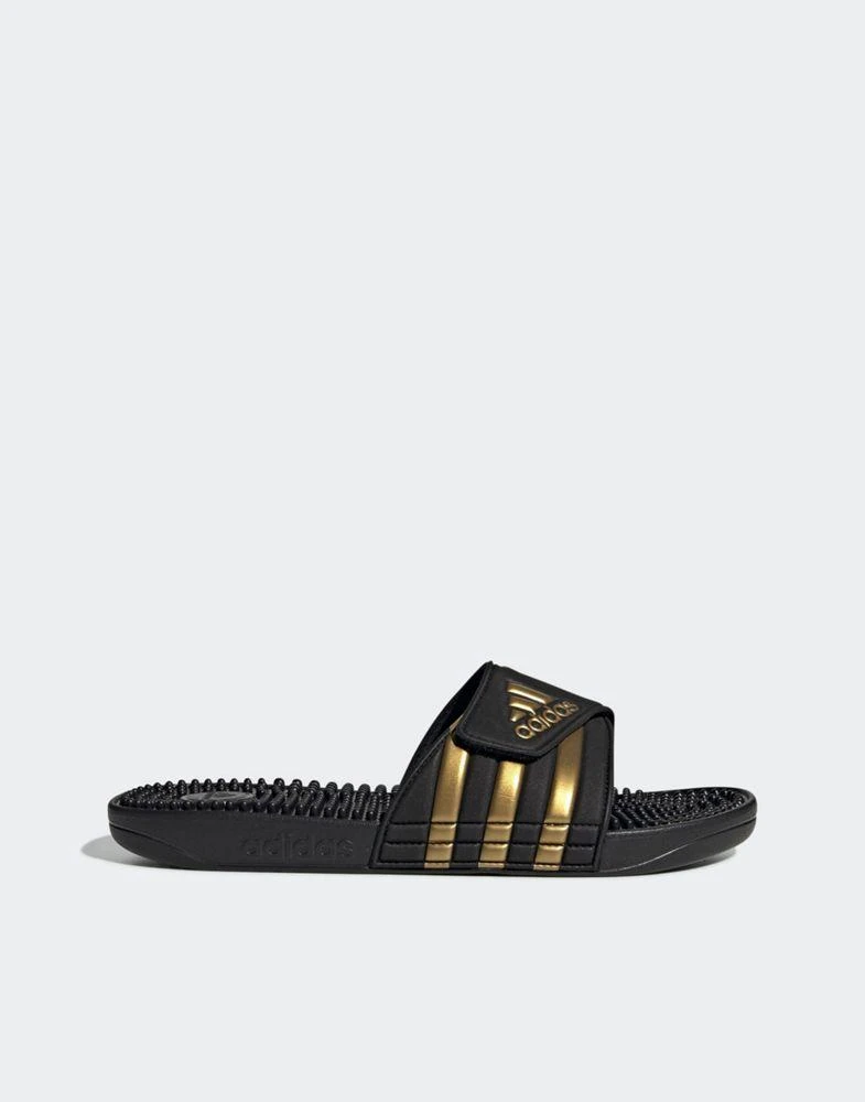 Adidas adidas Adissage slides in black 1