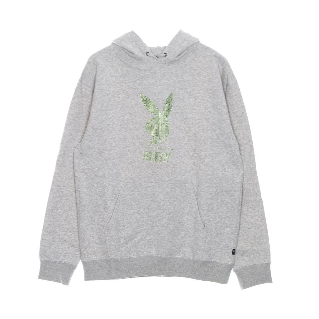 HUF Men's Hoodie Rhinestone Po Hoodie X Playboy 1
