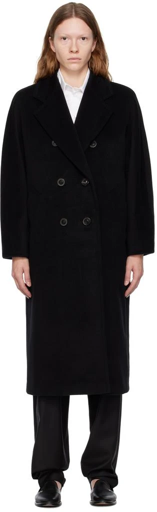 Max Mara Black Madame Coat 1