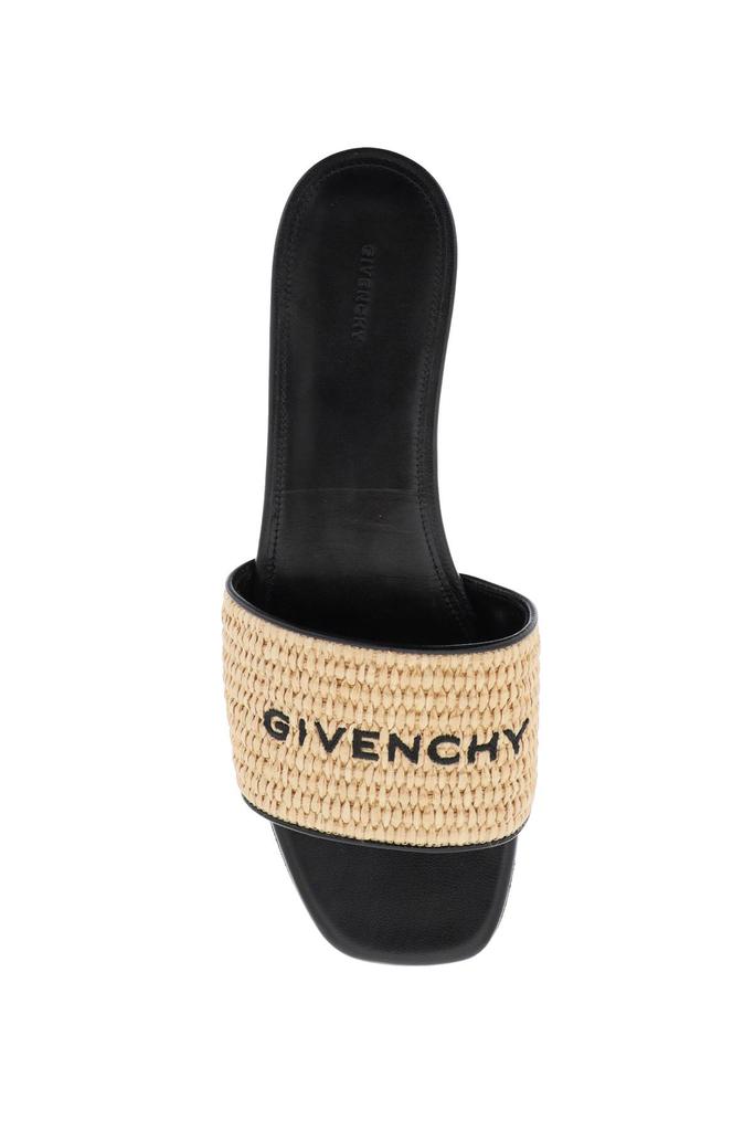 GIVENCHY raffia slides
