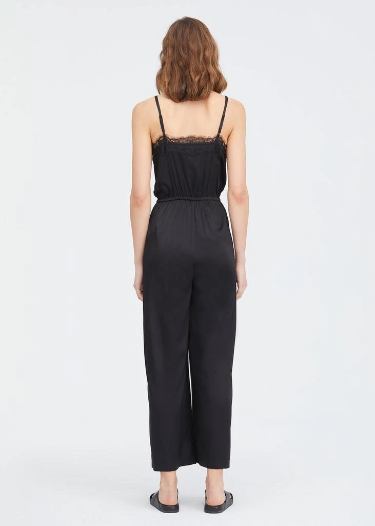 LILYSILK Lace Trimmed Silk Jumpsuit 6