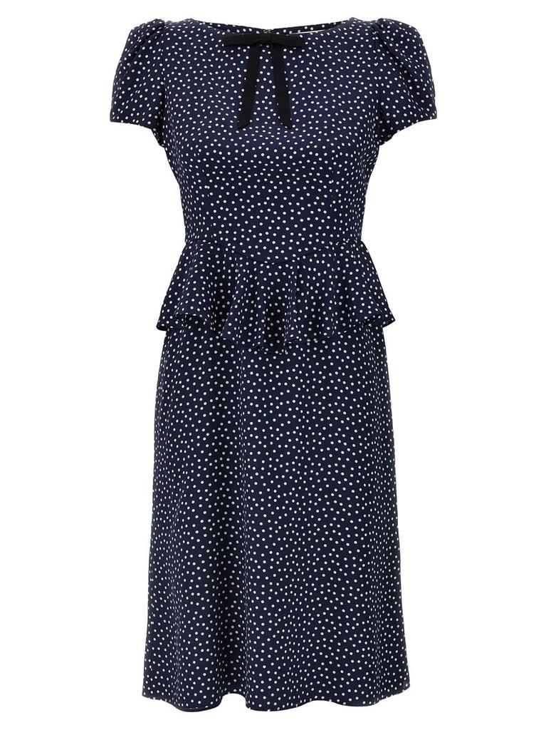 Alessandra Rich Alessandra Rich Polka Dot Dress