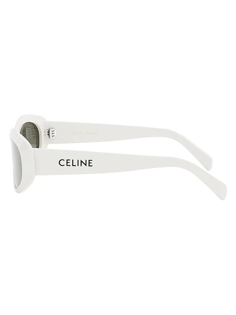 Celine Monochroms 57MM Geometric Sunglasses 4