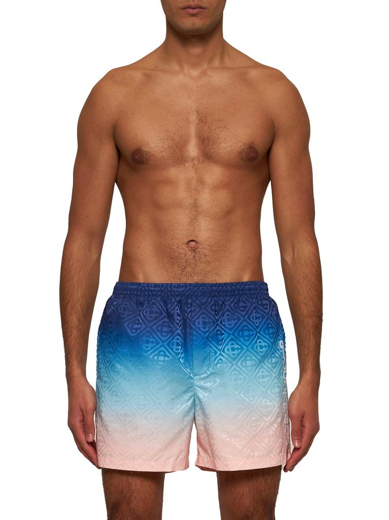 Casablanca CASABLANCA | Blue Blue Gradient swim trunks | Man | L