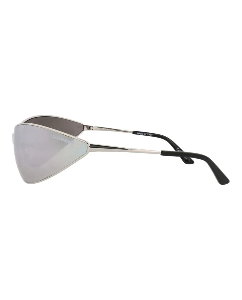 Balenciaga Shield-Frame Metal Sunglasses 3