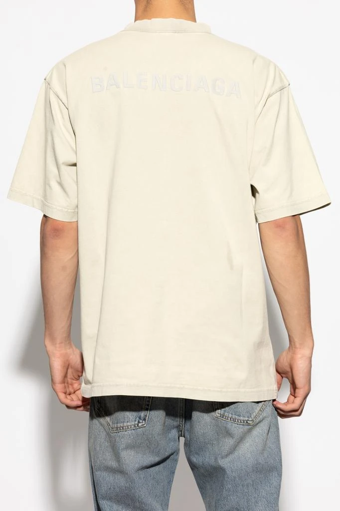 Balenciaga T-shirt with embroidered logo 4