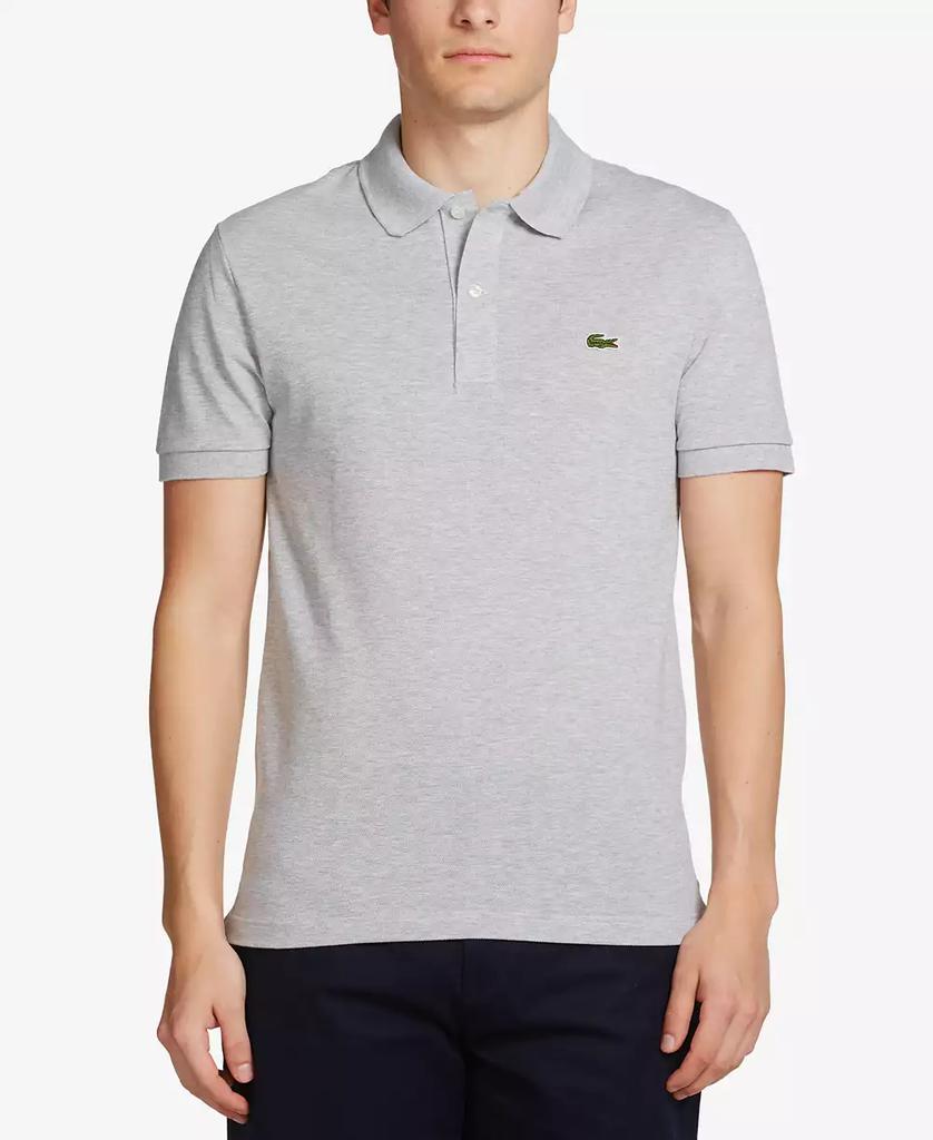 Lacoste Men's Slim Fit Short Sleeve Ribbed Polo Shirt