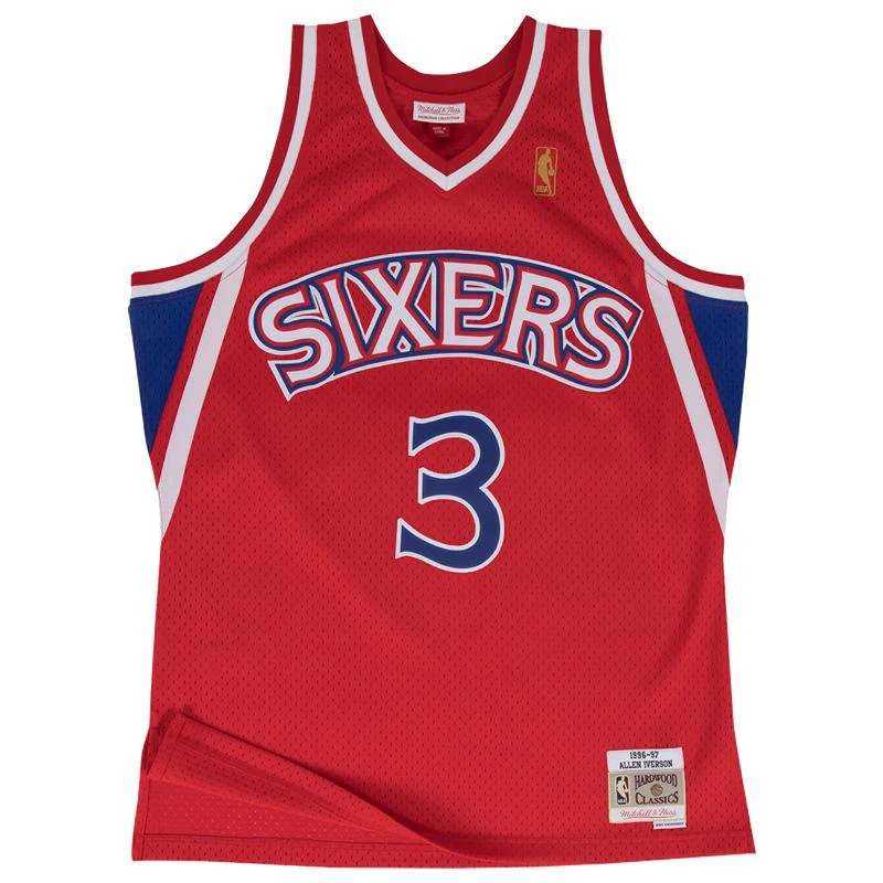 Mitchell and Ness Mitchell & Ness 76ers Swingman Jersey - Men's 2