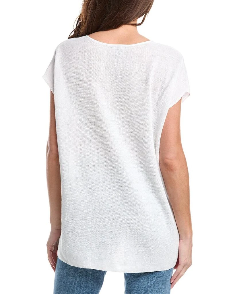 EILEEN FISHER V-Neck Linen-Blend Tunic – On Sale Now with Up to 60