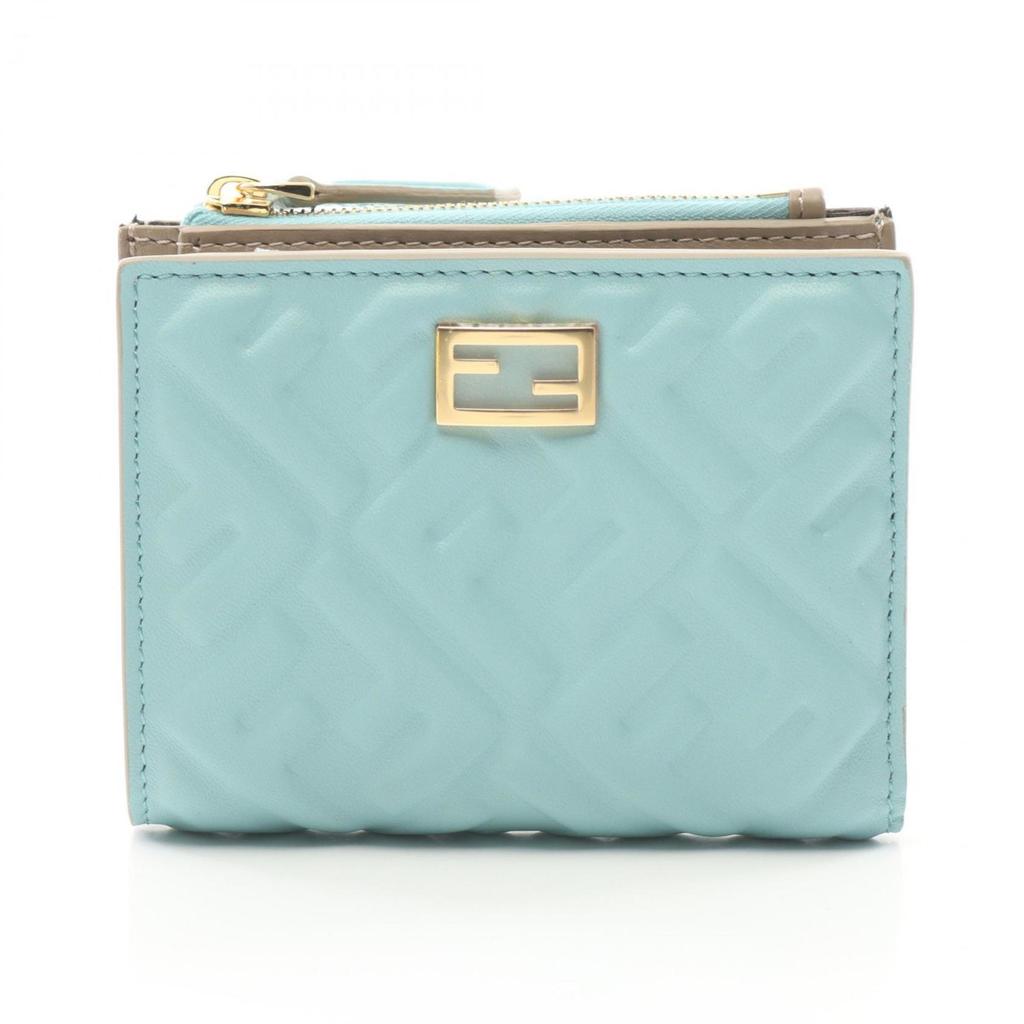Fendi blue Leather Wallet (Bi-Fold) (Pre-Owned)