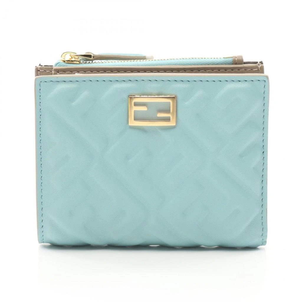 Fendi blue Leather Wallet (Bi-Fold) (Pre-Owned) 1