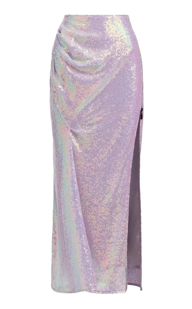Maticevski Maticevski - Confidant Sequined Midi Skirt - Purple - AU 6 - Moda Operandi 1