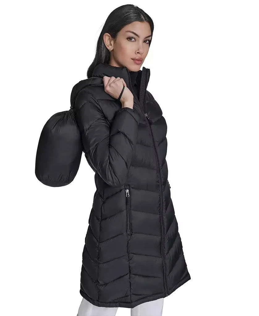 Charter Club Women's Packable Hooded Puffer Coat, Created for Macy's 4
