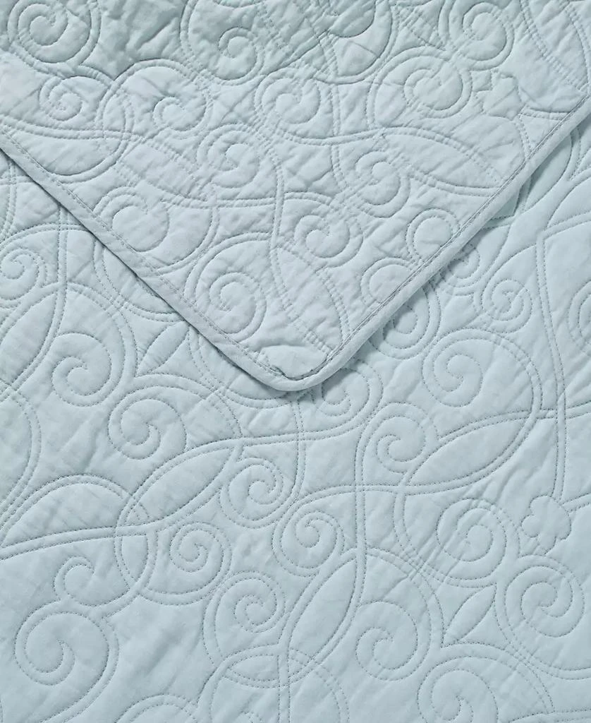 Laura Ashley Felicity Cotton Reversible 3 Piece Quilt Set 8